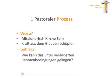 Strategische Ziele zur Ausrichtung der Pastorale zusammen wachsen